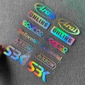 Motorcycle Bottom Side Decorative Decals Laser Rainbow Strip Bike Helmet Sticker Car Styling Vinyl Decal For Yamaha Tmax - Decal