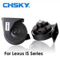 CHSKY Car Horn Snail type Horn For Lexus IS 250 2006 to NOW 12V Loudness 110 129db Auto Horn Long Life Time High Low Klaxon|snai