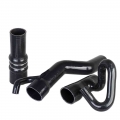 Black Slicone Hose Turbo Intercooler Pressure Hose For Audi S4 S6 C4 2.2L AAN 1991 1994 1995 1997|Hoses & Clamps| - Office