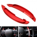 2pcs Car Steering Wheel Paddle Shifting Lever Expansion Cover For Mitsubishi 2008 2016 Lancer Evolution Evo X 10 Outlander|Steer