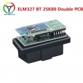 Double PCB ELM327 V1.5 PIC18F25K80 Chip ELM 327 Bluetooth Compatible Car OBDII Diagnostic Tool Works On Android/Windows/PC|Code