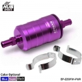 Hi Flow Racing Alloy Fuel Filter With Paper Filter Default color is Purple HU ZZOF01|fuel filter|racing fuel filterfuel filter r