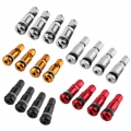 4 PCS lot Universal valve for tubeless tires, aluminum metal valve for wheels, tpms 318, air valve|Valve Stems & Caps| - O