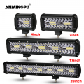 Anmingpu 4-20inch Off Road Led Bar 12v 24v Combo Led Light Bar/work Light For Car Jeep Truck Suv 4x4 Atv Led Lightbar Headlight