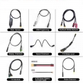 Bafang Motor Cable Hydraulic Brake Gear Shift Sensor Display Brake Speed Extension Cable Usb Programming Eb-bus 1t4 1t2 Cable -