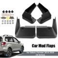 4pcs Car Mudguard Mudflaps Splash Guards Mud Flap Mudguards Front Rear Fender for Subaru Forester SJ 2014 2015 2016 2017 2018|Mu