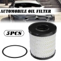 5Pcs Car Oil Filters For Peugeot 307 206 207 408 508 For Citroen Elysee Picasso C2 C5 1109.3X Automotive Oil Filter Accessories|