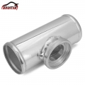 2" 2.25" 2.5" 2.75" 3" Aluminum Silver Polished Turbo Blow Off Valve Flange 150mm Pipe Tube For HKS SQ