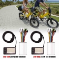 24 48V 250W/350W S6 51/S866 S6 61/S866 Electric Brushless Controller LCD Display Panel for Bicycle Scooter Motor In Stock|Electr