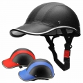 Motorcycle Helmet Cycling Bicycle Baseball Cap Safety Helmet Half Helmet Men Women Road Bike Helmet for Bike Scooter Accessories