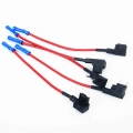 5pcs Car Auto Fuse Holder Tap Adapter ATC ATO Blade Terminal Motor Case Boxes Blow 12V 32V 16 AWG Wire Piggy Back Cutoff Switch|