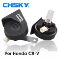 CHSKY Car Horn Snail type Horn For Honda CR V 2002 to NOW 12V Loudness 110 129db Auto Horn Long Life Time High Low Klaxon|snail