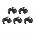 5pcs Bike Bicycle Brake Housing Buckle Brake Cable Hose Clamp Cable Guide Adapter Bike Frame Buckle Button Fixed Tubing Clip|Cab