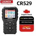 Launch Creader 529 Cr529 Obd Code Readers Scan Tools Obd2 Scanner Engine Automotive Diagnostic Tool Read Clear Fault Code Reader