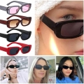 2022 Sunglasses Small Rectangle Sunglasses Driving Glasses Men Women Vintage Retro Square Female Eyewear Anti glare UV400| | -