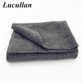 Lucullan Improved Straight Edgeless Cloth No Scratch For Coating, Waxing, Detailing 40X40CM 300GSM Microfiber Towels|Sponges, Cl