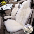 Natural Sheepskin Car Seat Cover Fit For Most Cars Feel Comfortable Warm And Luxurious Breathable Refreshing Car Seat Cushion -