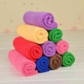 6 Pcs Car Cleaning Wash Polish Clean Super Soft Cloth Microfiber Towel 25x25cm - Sponges, Cloths & Brushes - ebikpro.co