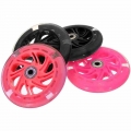 80Mm Led Flash Wheel Mini Or Maxi Micro Scooter Flashing Lights Back Rear Abec 7|Flashing Roller| - Ebikpro.com