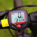 Waterproof Bike Computer LCD Digital Display Bicycle Odometer Speedometer Cycling Wired Stopwatch MTB Accessories|B