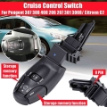 For Cruise Control Handle Switch For Peugeot 307 308 408 206 207 301 3008/ For Citroen C2 with Storage memory function #6242Z9|C