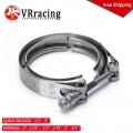 2" 2.25" 2.5" 2.75" 3" 3.5" 3.75" 4" Stainless Steel Car V band Male Female Exhaust Flan