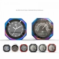 Universal Aluminum Alloy Motorcycle Luminous Handlebar Mount Clock Watch Thermometer|Instruments| - Ebikpro.com