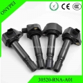 4 pcs 30520 RNA A01 099700 101 New Ignition Coil For Honda Civic 2006 2011 1.8L UF582 C1580 UF 582 30520 RNA A01 30520RNAA01|Ign