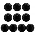 10Pcs Universal Car Door Shock Absorbing Gasket Sound Insulation Pad Shockproof Thickening Cushion Stickers For Most Cars Trucks