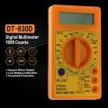 DT 830D Mini Pocket Digital Multimeter 1999 Counts AC/DC Volt Amp Ohm Diode hFE Continuity Tester Ammeter Voltmeter Ohmmeter|Ins