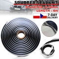 2 Pcs 4 Meters Car Rubber Sealant Butyl Glue Headlight Windshield Retrofit Reseal Hid Headlamps Taillight Shield Glue Tapes - Fi