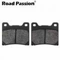 Road Passion Motorcycle Rear Brake Pads For YAMAHA XV1100 XV 1100 Virago 1999 FJ1200 FJ 1200 1986 95 XJR XJR1200 1995 1998|Brake