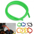 Motorcycle Hose 1Meter Petrol Fuel Line Hose Gas Oil Pipe Tube Rubber For Kawasaki Ninja 250R 400R KX65 KX85 KX125 KX250 KX250F|