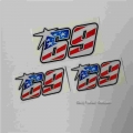 US flag Nicky Hayden No.69 sticker motorcycle racing sticker helmet superbike motocross decal car reflective automobiles|Decals