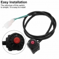 Motorcycle Engine Stop Start Switch Switch Button For ATV On Off Switch For 168F & 170F 173F & 177F Motorcycle Replaceme