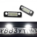 2pcs 12v White Led License Number Plate Light No Error For Ford Fiesta Fusion Mondeo Mk2 - Signal Lamp - ebikpro.com