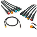 Ebike Extension Cable Julet 2/3/4/5/6pin Conversion Line Waterproof Extension Cable Wire For Throttle Display Ebrake Light - Ele