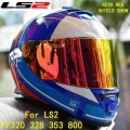 LS2 FF320 328 353 800 Helmet lens for LS2 helmet replacement gears CE approved helmet shield|Helmets| - Ebikpro.com