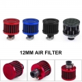 12MM Universal Air Filter Motorcycle Turbo High Flow Racing Cold Air Intake Filter Mushroom Head Auto Parts TT101988|Air Intake