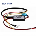 1pcs Sunkia Car Led Daytime Running Light Relay Harness Dimmer On/off 12-18v 5a Auto Drl Controller Fog Light Controller - Wire