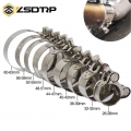 ZSDTRP 28 35 39 43 47 51 55 59 63mm Motorcycle Stainless Steel For Band Exhaust Clamp Kit Fit Motorcycle Muffler Silencer|Exhaus