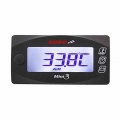 KOSO Mini Style Instruction LED Display Meter KOSO MINI 3 (Air Temp+Time+Volt Meter) for Racing and Scooter Bike|Instruments|