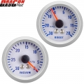 52mm Auto Turbo Press Modification Mechanical Clocks Car Turbine Boost Vacuum Gauge 0-30 Inhg 0-20 Psi Meter - Boo