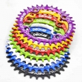 Deckas 104BCD Round Narrow Wide MTB Mountain Bicycle 32T 34T 36T 38T Crown Crankset Single Tooth Plate Parts 104 BCD|Bicycle Cra