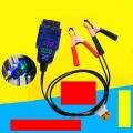 Automotive OBD2 Emergency Power Supply Cable ECU Memory Saver Battery Replacement Tool Car Diagnostic Cable 16pin Alligator Clip