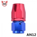 evil energy AN12 0Degree Oil Fuel Swivel Hose Fitting Aluminium Fitting Swivel AN Fitting Adapter Oil Fuel Reusable Fitting Hose