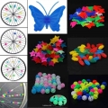 26/36Pcs Bicycle Wheel Spoke Beads Multi Color Safety Children Clips Decoration Bike Colorful Baby Kid Gift Cycling Accessories|