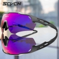 Scvcn Cycling Sunglasses Men‘s Women Mtb Bicycle Glasses Uv400 Polarized Fishing Protection Eyewear Photochromic Bike Goggles -