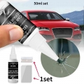 30/50ml Car Cracked Glass Repair Kit Windshield Nano Repair Liquid DIY Car Window Phone Screen Repair Kit Glass Curing Glue|Wind