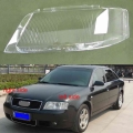 For Audi A6 C5 1999 2000 2001 2002 Headlamp Cover Lens Glass Lamp Shade Headlight Cover Transparent Lampshade - Shell - Officema